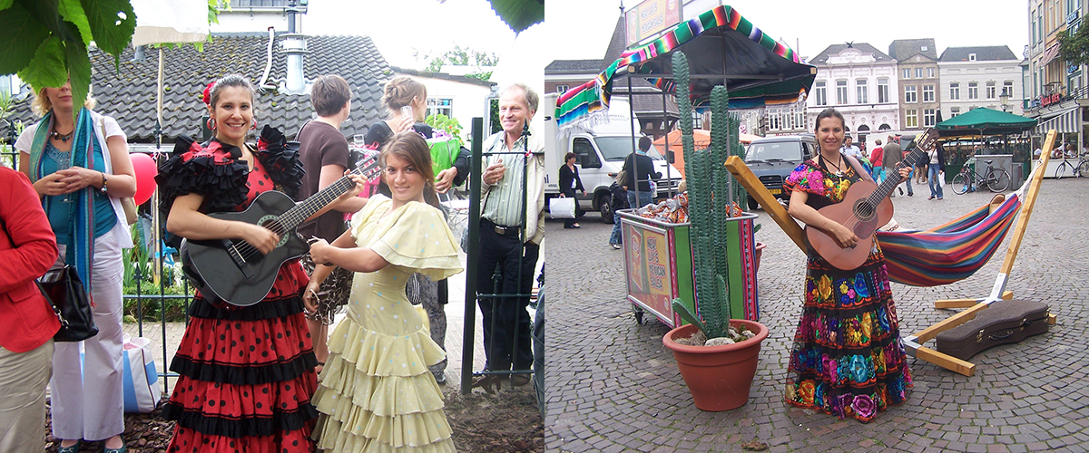 Mexicaanse muziek op feest